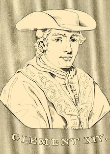 Clement XIV (1705-1774, 1830. Creator: Unknown