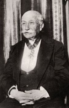 Clement Ader, French engineer and inventor, 1915