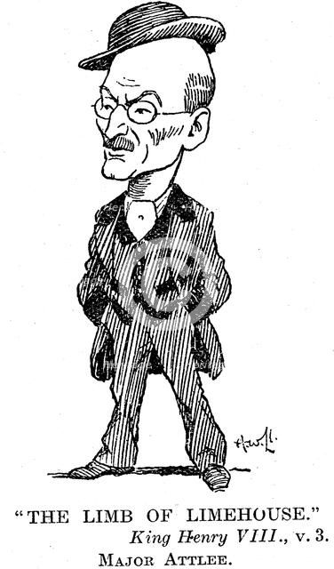 Clement Atlee (1883-1967) British Labour statesman, 1932. Artist: Unknown