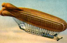 Clément-Bayard No 1 airship, 1908, (1932). Creator: Unknown