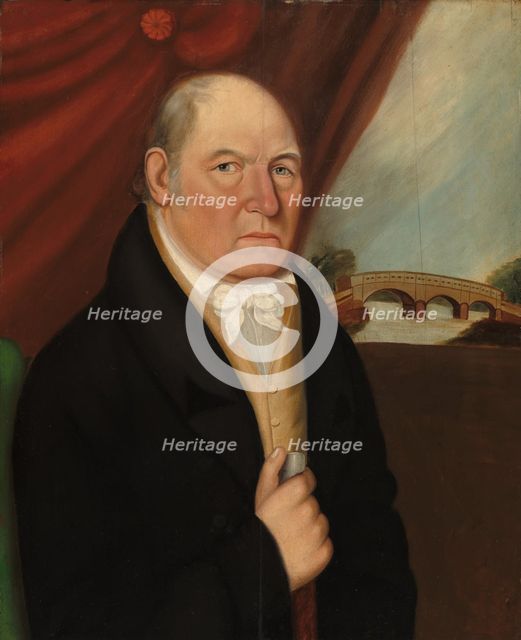 Clement Bonnell, c. 1825. Creator: William Bonnell.