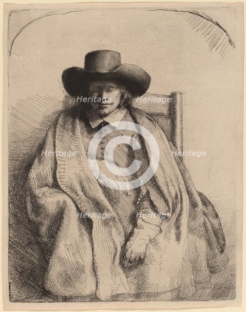 Clement de Jonghe, 1651. Creator: Rembrandt Harmensz van Rijn.