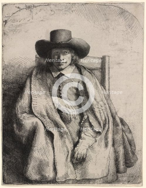 Clement de Jonghe, 1651. Creator: Rembrandt Harmensz van Rijn.