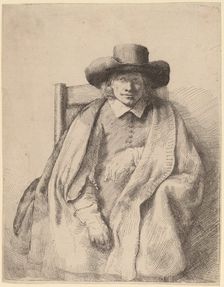 Clement de Jonghe, 1651. Creator: Rembrandt Harmensz van Rijn