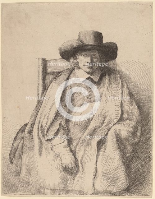 Clement de Jonghe, 1651. Creator: Rembrandt Harmensz van Rijn.