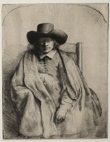Clement de Jonghe, Printseller, 1651. Creator: Rembrandt van Rijn (Dutch, 1606-1669)