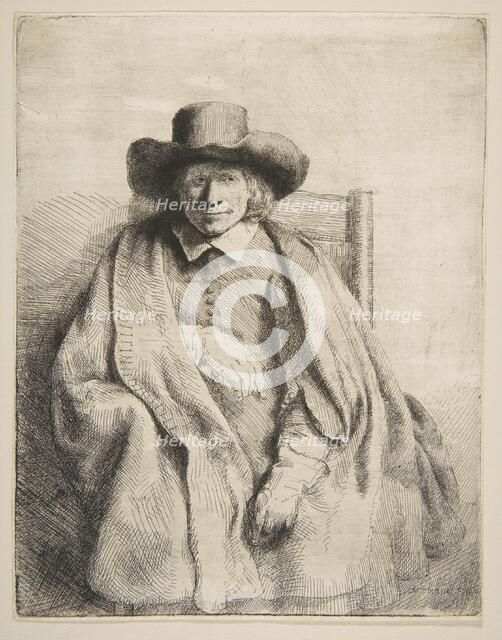 Clement de Jonghe, Printseller, 1651. Creator: Rembrandt Harmensz van Rijn.