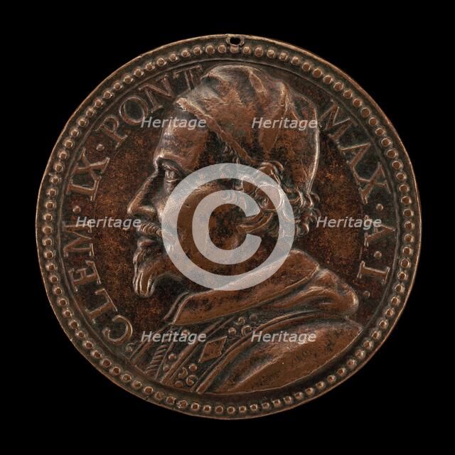 Clement IX (Giulio Rospigliosi, 1600-1669), Pope 1667 [obverse], 1668. Creator: Gaspare Morone Mola.