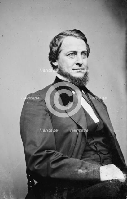 Clement Laird Vallandigham of Ohio, between 1855 and 1865. Creator: Unknown.