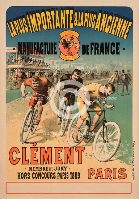Clément Paris, 1891. Creator: Baylac, Lucien (1851-1913).