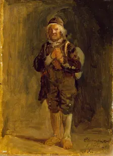 Clement Ringnæs from Sigdal, 1848. Creator: Adolph Tidemand