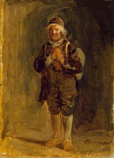 Clement Ringnæs from Sigdal, 1848. Creator: Adolph Tidemand