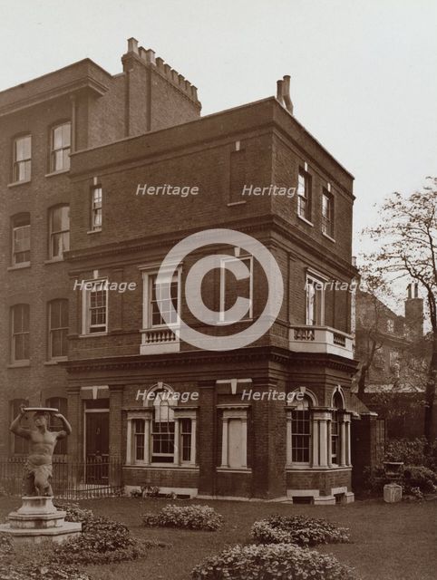Clement's Inn - Garden House, 1885. Creator: Henry Dixon & Son.