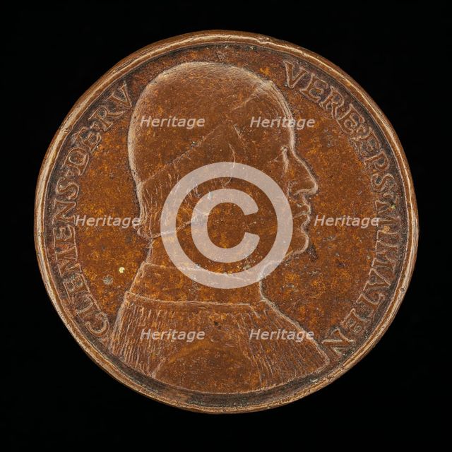 Clemente della Rovere, Bishop of Mende 1483-1504, Brother of Giuliano [reverse], c. 1494/1499. Creator: Giovanni Candida.