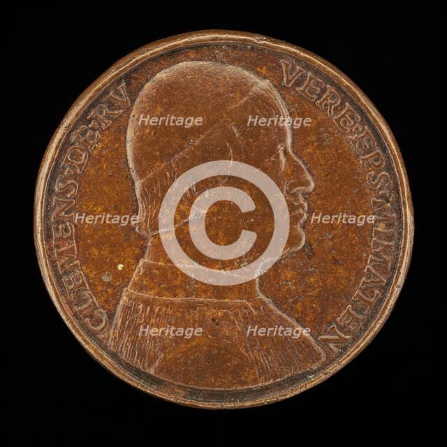 Clemente della Rovere, Bishop of Mende 1483-1504, Brother of Giuliano [reverse], c. 1494/1499. Creator: Giovanni Candida.