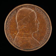 Clemente della Rovere, Bishop of Mende 1483-1504, Brother of Giuliano [reverse], c. 1494/1499. Creator: Giovanni Candida