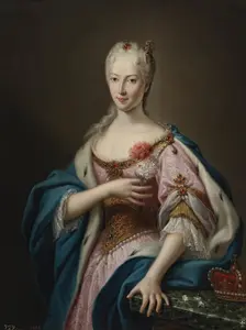 Clementina Sobieski, 1721. Creator: Girolamo Pesci