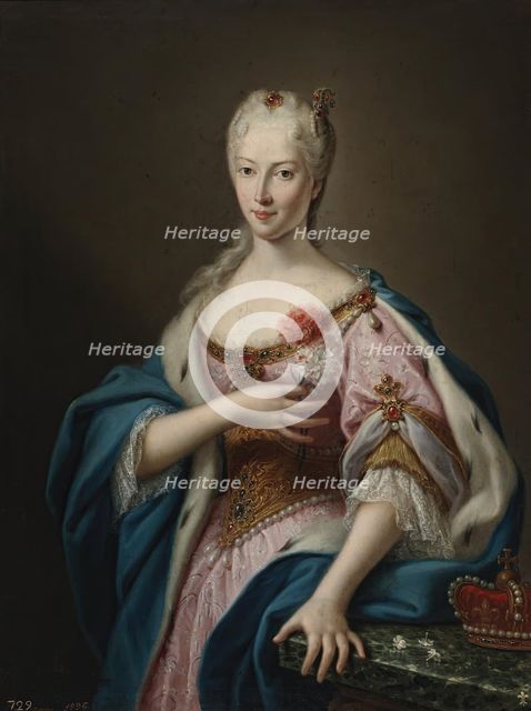 Clementina Sobieski, 1721. Creator: Girolamo Pesci.