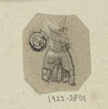 Clenched Left Hand, n.d. Creator: Unknown