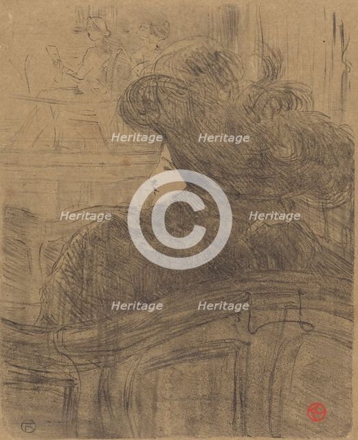 Cléo de Mérode, 1896. Creator: Henri de Toulouse-Lautrec.