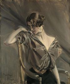 Cléo de Mérode, 1901. Creator: Boldini, Giovanni (1842-1931)