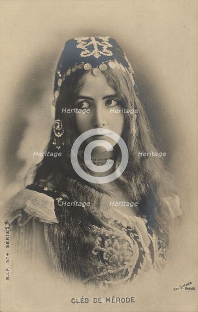 Cléo de Mérode, c.1901-1902.