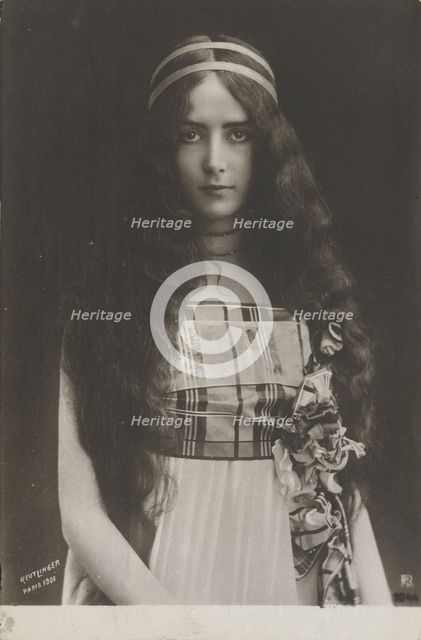 Cléo de Mérode, c.1901-1902.
