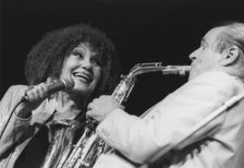 Cleo Laine and John Dankworth, Brecon Jazz Festival, 1995. Creator: Brian Foskett