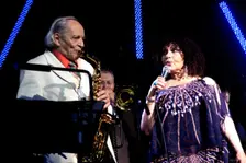 Cleo Laine and John Dankworth, Brecon Jazz Festival, Powys, Wales, 2008. Creator: Brian O'Connor