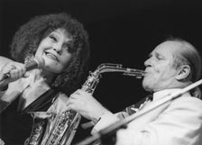 Cleo Laine and John Dankworth, Dankworth Generation Band, Brecon, 1995. Creator: Brian Foskett