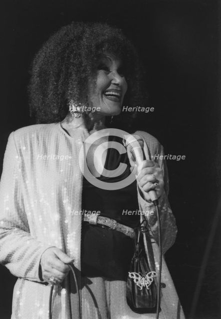 Cleo Laine, Brecon Jazz Festival, 1995.. Creator: Brian Foskett.