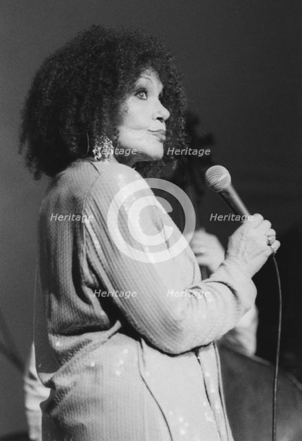 Cleo Laine, Brecon Jazz Festival, 1995.. Creator: Brian Foskett.