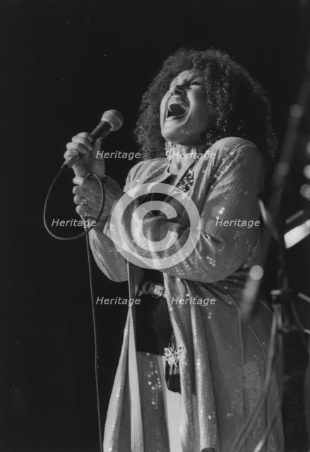 Cleo Laine, Brecon Jazz Festival, 1995.. Creator: Brian Foskett.