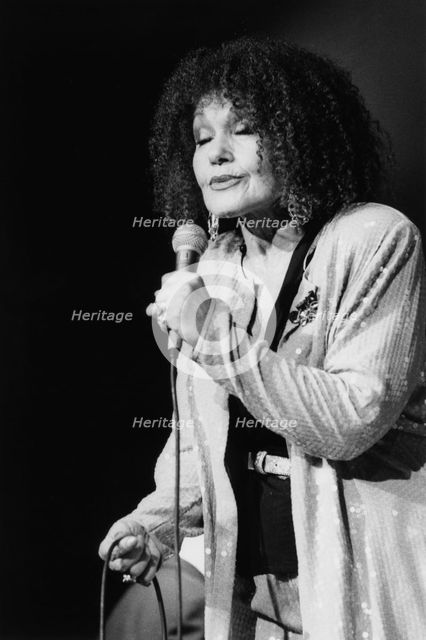 Cleo Laine, Brecon Jazz Festival, Wales, 1995. Creator: Brian Foskett.
