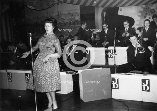 Cleo Laine, Johnny Dankworth Band, Sunday Sessions, Marquee Club, 1960. Creator: Brian Foskett.