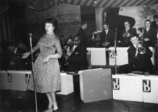 Cleo Laine, Johnny Dankworth Band, Sunday Sessions, Marquee Club, 1960. Creator: Brian Foskett