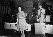 Cleo Laine, Johnny Dankworth Band, Sunday Sessions, Marquee Club, London, 1960. Creator: Brian Foskett