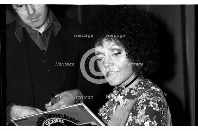 Cleo Laine, London, 1971.   Artist: Brian O'Connor.