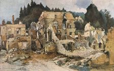 'Clermont-en-Argonne. 1915. Creator: Francois Flameng