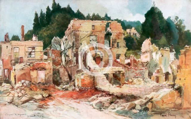 'Clermont-en-Argonne', France, August 1915, (1926).Artist: Francois Flameng