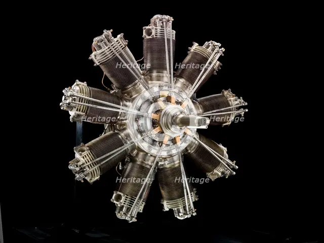 Clerget 9 A Diesel, Radial 9 Engine, ca. 1928. Creator: Panhard-Levassor.