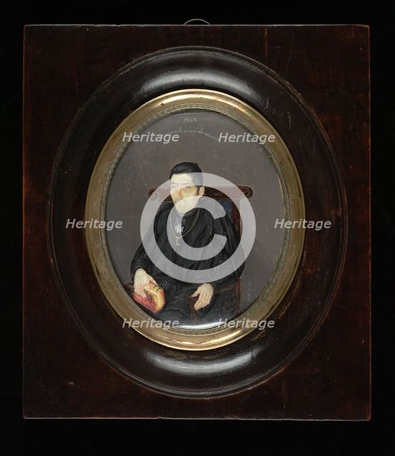 Clerigo desconocido (Unknown Cleric), 1843. Creator: Ramon Atiles-Perez.
