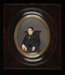 Clerigo desconocido (Unknown Cleric), 1843. Creator: Ramon Atiles-Perez