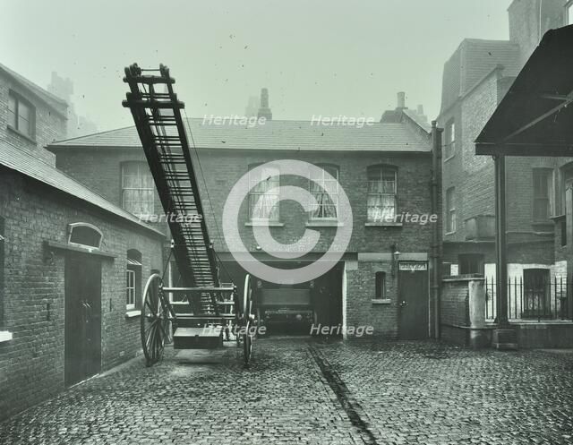 Clerkenwell Fire Station, No 44 Rosebery Avenue, Finsbury, London, 1910. Artist: Unknown.