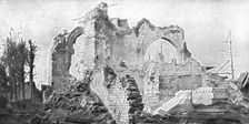 Clery Repris; Les ruines de l'eglise 1916. Creator: Unknown