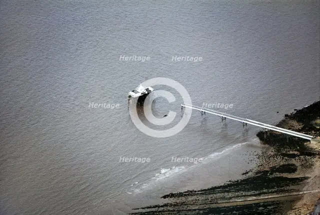 Clevedon Pier, North Somerset, 1970. Artist: Jim Hancock.