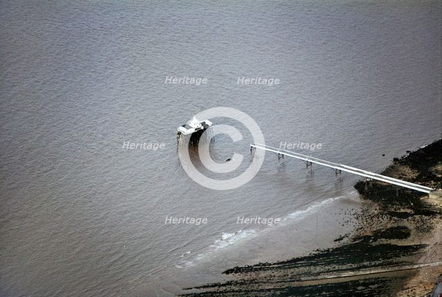 Clevedon Pier, North Somerset, 1970. Artist: Jim Hancock.