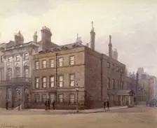 Cleveland House, at the corner of St James's Square and King Street, Westminster, London, 1893. Artist: John Crowther