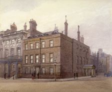 Cleveland House, at the corner of St James's Square and King Street, Westminster, London, 1893. Artist: John Crowther