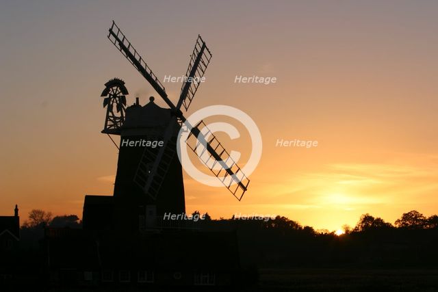 Cley Windmill, Cley next the Sea, Holt, Norfolk, 2005.  Creator: Peter Thompson.